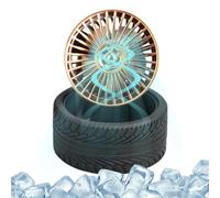 Compact Travel Fan 500mAh Personal Air Circulator Desktop Cooling Fan