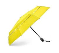 Compact Travel Umbrella with Windproof Double Canopy - One-handed Operation with Automatic Opening And Closing Buttons