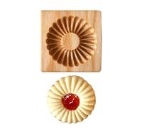 Compact Wooden Cookie, Molds 3D Embossed, DIY Baking Cutter, Tools | Wooden Cookie Cutters Thanksgiving Christmas Kitchen Food Shortbread Mooncake Dessert 140/200}