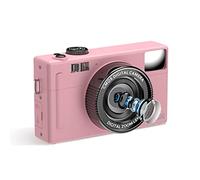 Compactas Cámaras Digitales, Andoer 1080P 48MP 3 Pulgadas Camara Fotos Recargable Cámara con Zoom 16X Camara Compacta para Principiantes, Niño, Adulto, Rosa