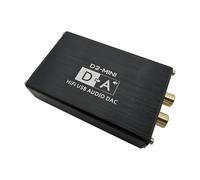 Compactly Plug And Play - Tarjeta de sonido con decodificadores USB de metal que ofrece estudio para audiófilos ES9018K2M tarjeta USB portátil