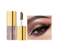 Compactly Shimmers - Sombra de ojos líquida altamente pigmentada, no se decolora, resistente al agua, maquillaje de ojos esencial de larga duración, a prueba de arrugas