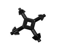 Compacto 4 en 1 taladro llave multifunción Chucks pasos manual ergonómico taladro actualizaciones para diferentes tareas