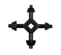 Compacto 4 en 1 taladro llave multifunción Chucks pasos manual ergonómico taladro actualizaciones para diferentes tareas