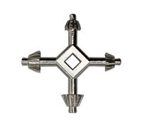 Compacto 4 en 1 taladro llave multifunción Chucks pasos manual ergonómico taladro actualizaciones para diferentes tareas