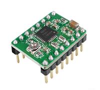 Compacto A4988 controlador de motor paso a paso IC con almohadillas térmicas de 5 x 5 mm QFN desintegración automática de corriente para un control eficiente del motor silencioso en impresoras 3D