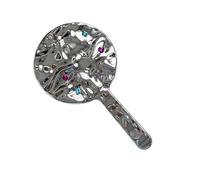 Compacto Cosmético Cosmético Con Reflejo Claro Práctico Maquillaje Accesorios Espejo De Mano Espejo De Maquillaje Para Mujeres Espejo