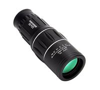 Compacto de alta potencia: monocular de 16 x 52 pulgadas, doble enfoque, óptica, zoom, luz baja, regalo de doble enfoque para observación de aves, vida silvestre, camping, senderismo, turismo