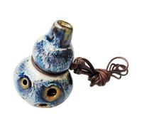 Compacto de mano Ocarina Cerámica C 6 agujeros, instrumento de música para principiantes para rutinas de y entrada de juegos en casa Ocarina Cerámica Instrumento de Escuela Música Práctica