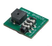 Compacto para entrenador de teclado de código morse con señal de ritmo LED verde, controlador automático para aprendizaje y práctica de radio amateur