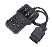 Compacto para escáner OBD2 para vehículos compatibles con OBDII con borrado de lectura de código de error y datos del motor en tiempo real con capacidad de prueba de voltaje