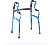 Compacto Plegable .99,The Seniors .99 para Personas Mayores - Adulto .99 - Médico Portátil .99 con Altura Ajustable,60.5x46x azul