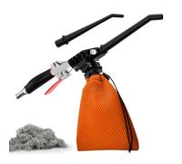Compacto soplador de aire - Herramienta portátil para eliminar el polvo, compresores de 8 pulgadas con potencia, par de boquillas de aleación con controlador, estilo de accesorios de limpieza, ayuda