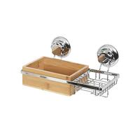 Compactor BESTLOCK SPA - Estante con Jabón, Sin Taladrar, 100% Antióxido y Resistente al Agua, Natural