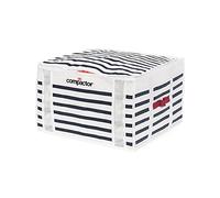 Compactor Bolsa de Almacenamiento al vacío, Semi-rígida, Ahorra Espacio. Tamaño M. Capacidad 125 litros. Gama Mariniere. Color Azul y Blanco. RAN8415