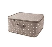 Compactor Bolsa de Almacenamiento con Cremallera y asa, Gama Rivoli, Tamaño 46 x 46 x 20.5 cm, Color Beige, RAN4540_B