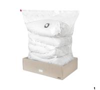 Compactor Caja de almacenamiento al vacío, rígida, ahorra espacio, Tamaño XL -180 litros, Gama 2.0 Trunks, Beige, RAN7118