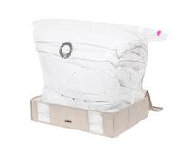 Compactor Caja de Vacío Semi-Rígida DUNE 3D Talla L - Beige 50x65x15.5 cm