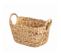 Compactor - Cesta de mimbre de jacinto de agua Caracas M, 40 x 23 x 26 cm, color natural, rectangular para almacenaje y decoración