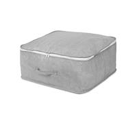Compactor Funda almacenaje con Cremallera Boston, Gris, 46 x 46 x 20.5 cm