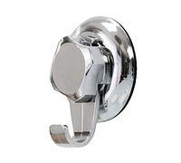 Compactor Gancho Grande para Colgar en la Pared, Fijación Mediante Ventosa, Soporta hasta 6 kg, Color Cromado, Fabricado en Acero Cromado antioxidante, 7.2 x 4 x 8.7 cm, Artículo RAN4716
