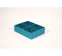 Compactor Organizador de cajón 4 Huecos. Color Verde. Tamaño: 32 x 25 x 8 cm. RAN8270