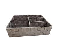 Compactor Organizador de cajón 5 huecos, Color gris oscuro, Tamaño, 32 x 25 x 8 cm, RAN4765