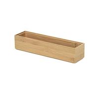 Compactor Caja de almacenaje Madera Oscuro 30 x 7.5 x H.6.5 cm