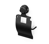 Compactor Portarrollos de Papel Higiénico BESTLOCK BLACK, Tamaño M, 14,8x3,3x22,5(h) cm, Negro,