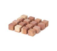 Compactor Repelente de Polillas de Cubos de Madera para Cajones, Set de 16, Madera de Cedro Natural, 2 x 2 x 2 cm, Código de producto CED023