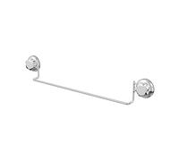 Compactor Riel para Toallas BESTLOCK Bath, 60,6x6,5x9 cm, Cromado, Instalación sin Taladro