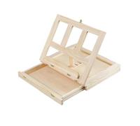 Compacts - Caballete plegable para artistas, pinceles y materiales de arte, altura ajustable, pintura de madera, plegable, boceto