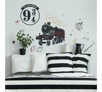 Compaeros de cuarto RMK4956GM Hogwarts Express Train Giant Peel and Stick Wall calcomana