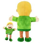 Compañero - 30 x 20 cm Muñeco de peluche grande con carácter humano, muñeco de expresión emocional suave, divertido juguete de narración de historias, figura educativa | Juego de marionetas