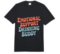 Compañero de Bebida de Apoyo Emocional Comfort Colors Adult Heavyweight T-Shirt