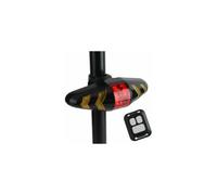 Compañero de ciclismo de alta tecnología, intermitente trasero de seguridad mejorada, luz trasera LED SMD superbrillante con control remoto