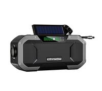 Compañero de emergencia portátil, radio solar multifuncional para entretenimiento sin interrupciones y gestión de crisis, radio exterior duradera