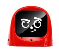 Compañero de Robot de Escritorio AI con Expresiones Divertidas y Respuesta Inteligente para el Hogar, la Oficina o el automóvil: Juguete de Escritorio Interactivo de 2,01 Pulgadas (Rojo)