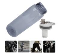 Compañero de viaje, filtro de agua portátil sin BPA, botella de agua alcalina para aventuras al aire libre, preparación para emergencias y e