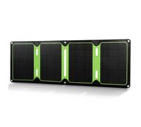 Compañero de viaje para actividades al aire libre: un panel solar monocristalino duradero con chip inteligente que garantiza la carga rápida de tus