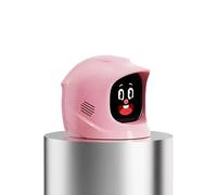 Compañero Emocional Inteligente para el Tablero del Auto, Mascota Magnética Activada por Movimiento con más de 90 Emojis, Mini Programa de Personalización, Altavoz Integrado(Pink)