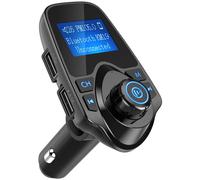 Compañero inteligente para automóvil, transmisor FM Bluetooth con carga segura, reproduce música de forma eficiente sin problemas, responde