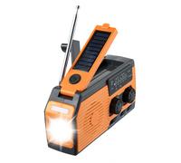 Compañero meteorológico de emergencia, su salvavidas hacia la seguridad, batería externa para carga de emergencia, acceso a radio AM/FM para