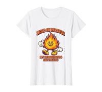 Compañero Mis Hemorroides Están Flaring Divertido Desquiciado Adulto Meme Camiseta gráfica económica, Mujer, Blanco, XL