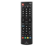 Compañero remoto duradero, control remoto infrarrojo de repuesto para televisor LG que garantiza un uso prolongado y un agarre cómodo, buena