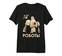 Compañeros de Acero - Unión Soviética Retro Vintage URSS Camiseta Premium