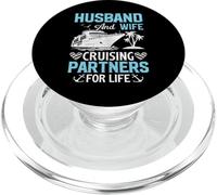 Compañeros de Crucero de por Vida Marido y Esposa PopSockets PopGrip para MagSafe