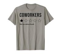 Compañeros de Trabajo Una Estrella no como se anuncia no recomendaría Camiseta