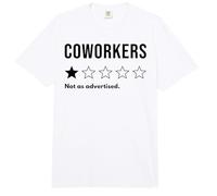 Compañeros de Trabajo Una Estrella no como se anuncia no recomendaría Comfort Colors Adult Heavyweight T-Shirt