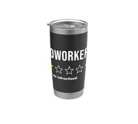 Compañeros de trabajo Una estrella no como se anuncia no recomendaría Vaso térmico de acero inoxidable de doble pared